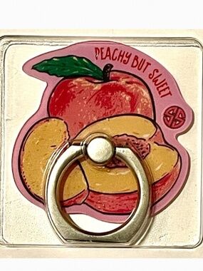 NEW Simply Southern Phone Holder Kickstand – “Peachy But Sweet” Design